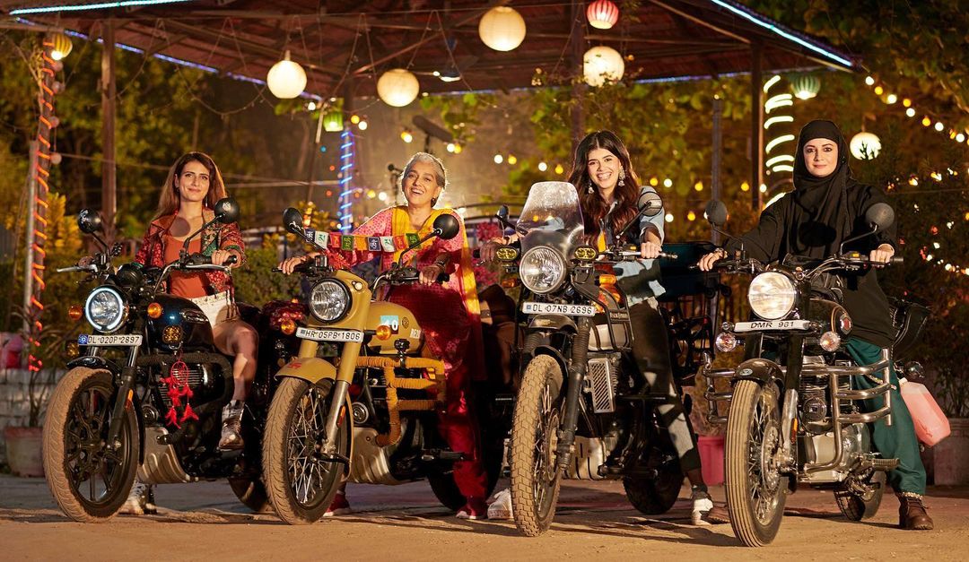 Dhak Dhak cast-Fatima Sana Shaikh-Ratna Pathak Shah-Sanjana Sanghi-Dia Mirza