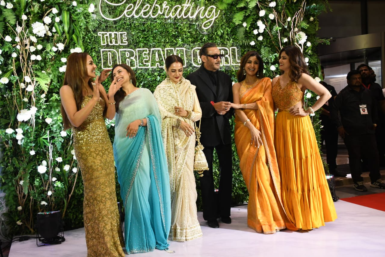 Esha Deol, Rani Mukerji, Rekha, Jackie Shroff, and Shilpa Shetty
