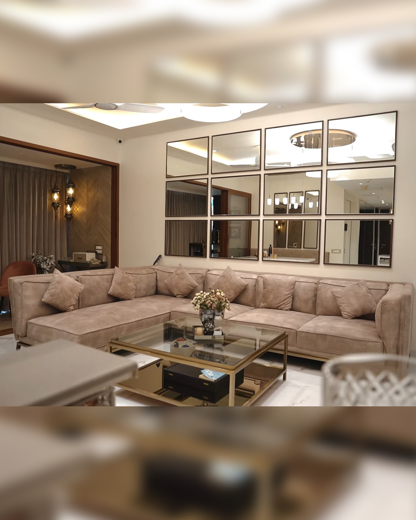 Gautam Gulati's living room
