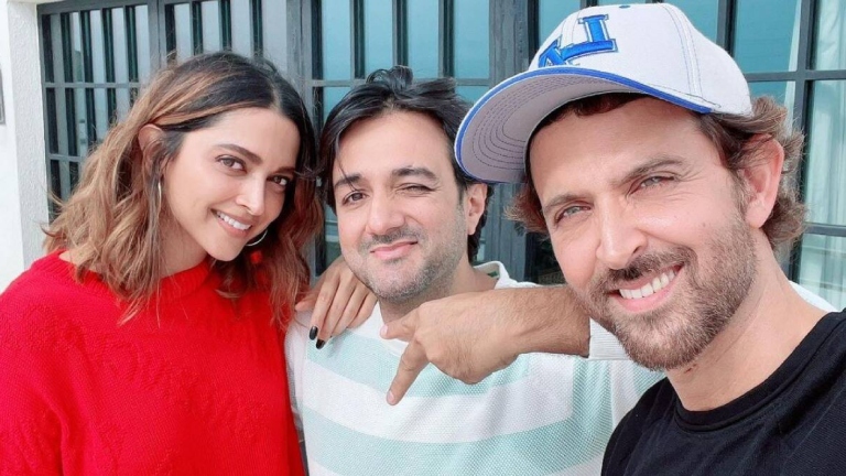 hrithik roshan, deepika padukone, fighter