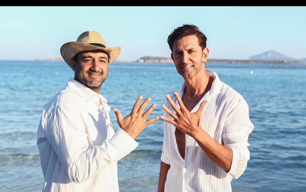 Hrithik Roshan and Siddharth Anand for Fighter