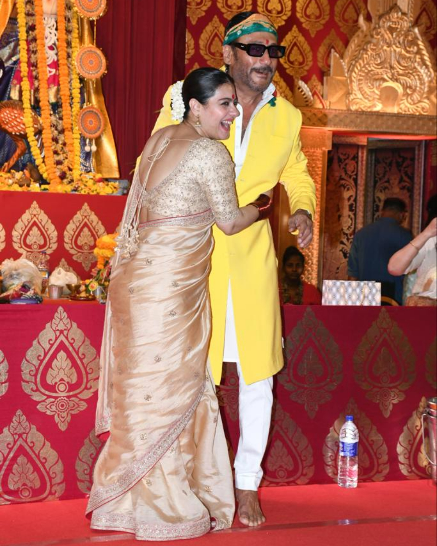 Kajol and Jackie Shroff