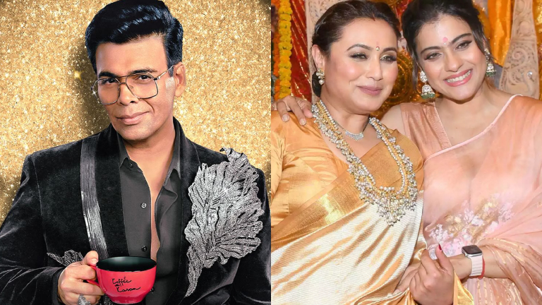 kajol, rani mukerji, koffee with karan 8,