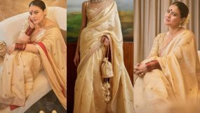 kajol, kajol saree