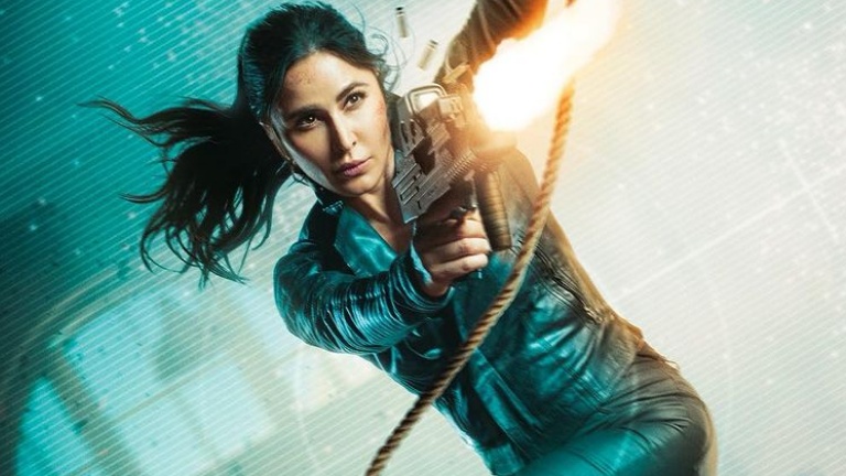 katrina kaif in the new poster of tiger 3,