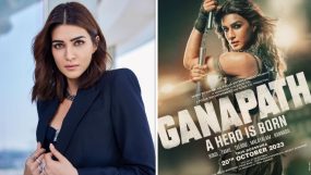 kriti sanon and tiger shroff, ganapath.