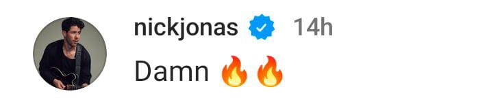 Nick Jonas reacts to Priyanka's look