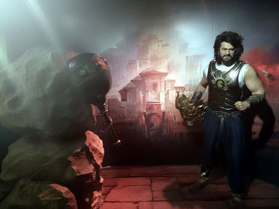 Prabhas wax statue at Madame Tussauds