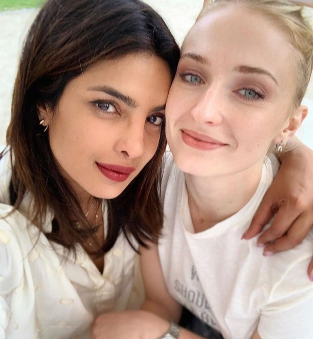 Priyanka Chopra and Sophie Turner