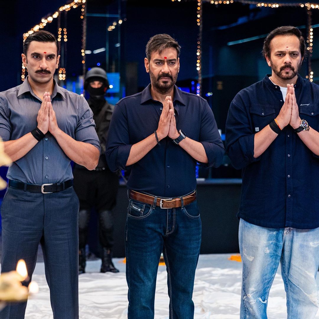 Ranveer Singh, Ajay Devgn, Rohit Shetty