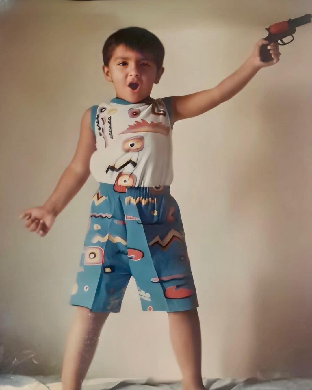 Ranveer Singh shared childhood pics