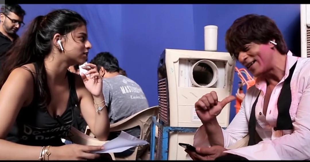 Shah Rukh Khan with daughter Suhana