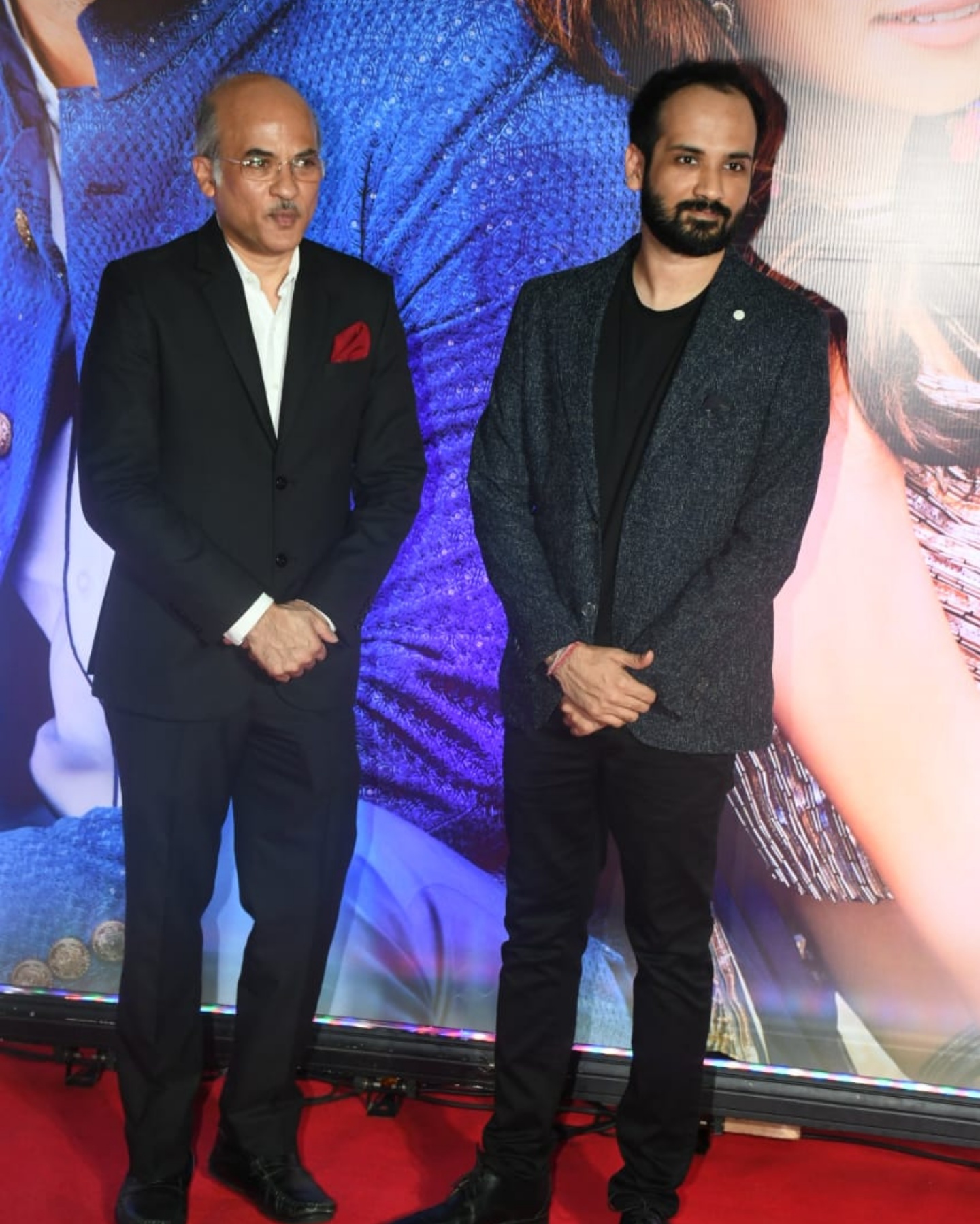 Sooraj Barjatya and Avnish Barjatya at Dono premiere