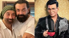 sunny deol, bobby deol, karan johar, koffee with karan 8