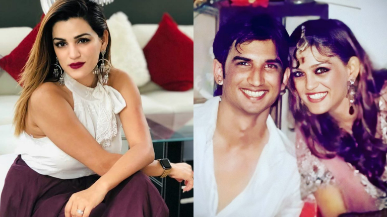sushant singh rajput, shweta singh kriti, sushant singh rajput sister