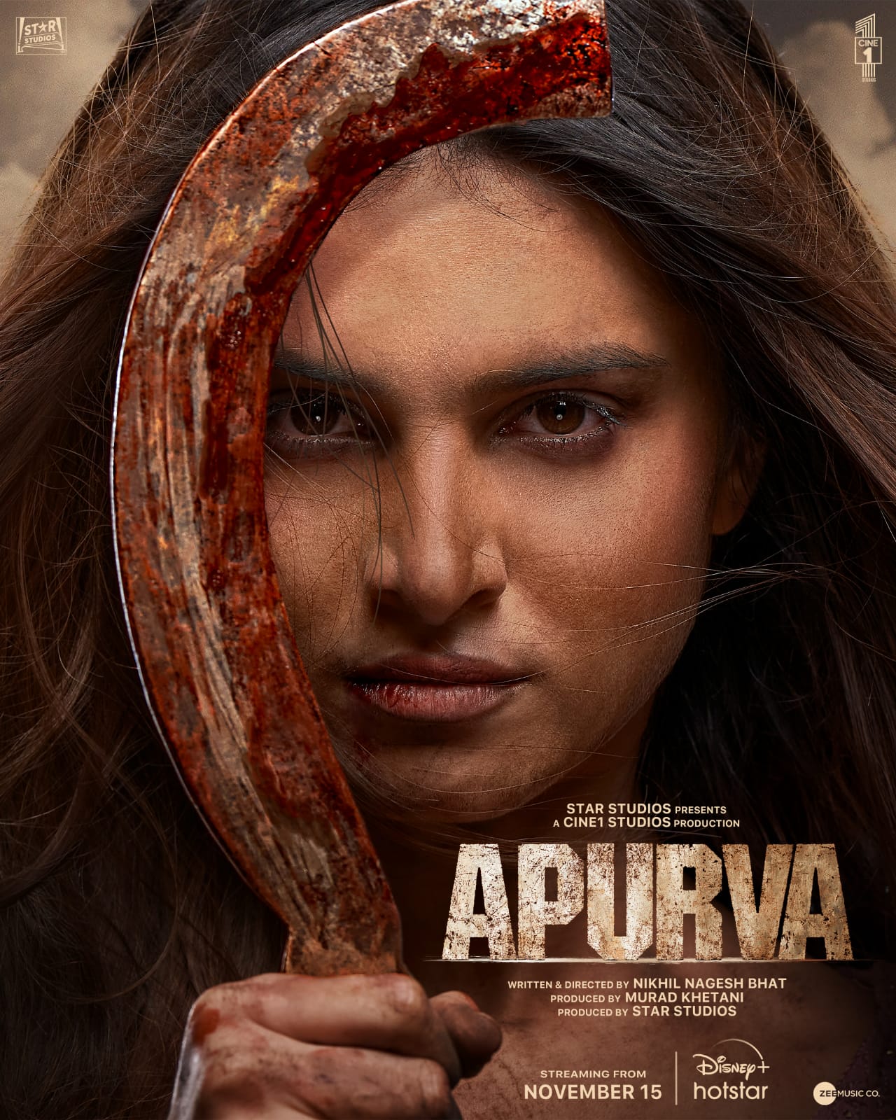 Tara Sutaria first look from Apurva