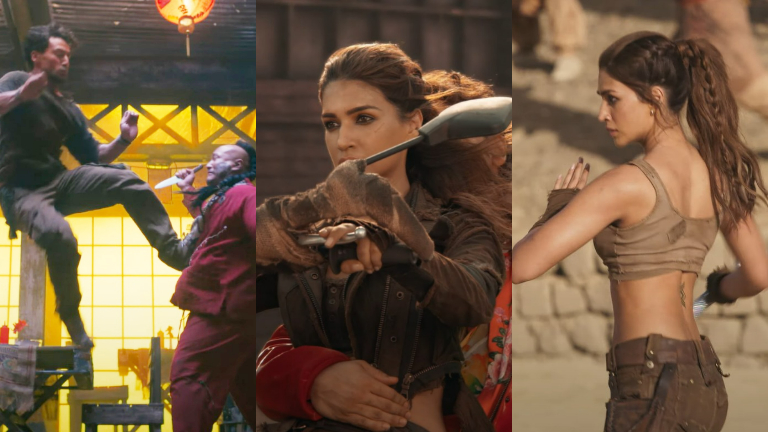 Tiger Shroff and Kriti Sanon in action avatar