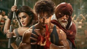 tiger shroff and kriti sanon in ganapth, ganapath release, amitabh bachchan, ganapath trailer,