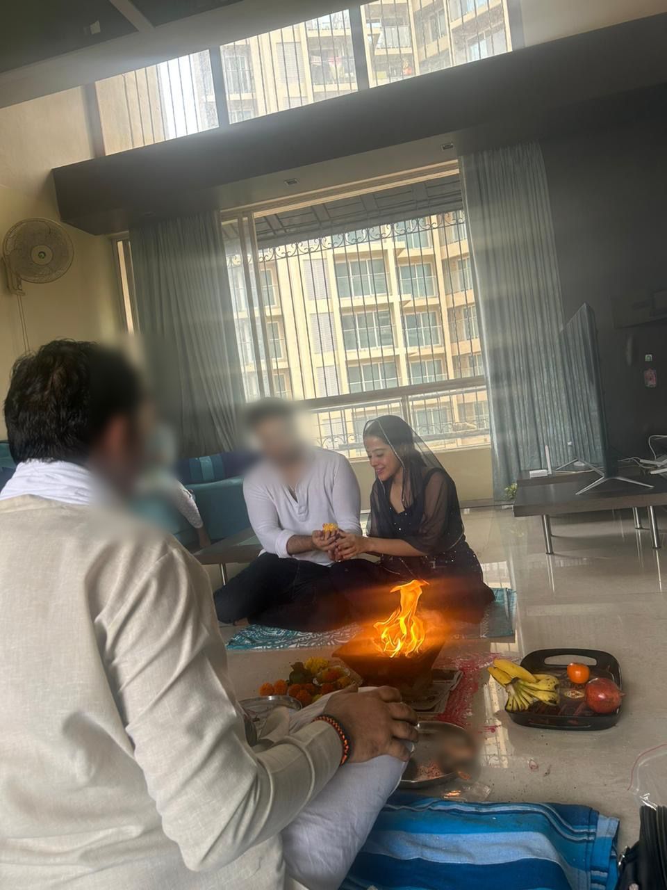 Uorfi Javed's viral engagement picture