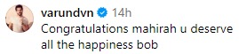 Varun-Dhawan-congratulates-Mahira-Khan-on-her-wedding