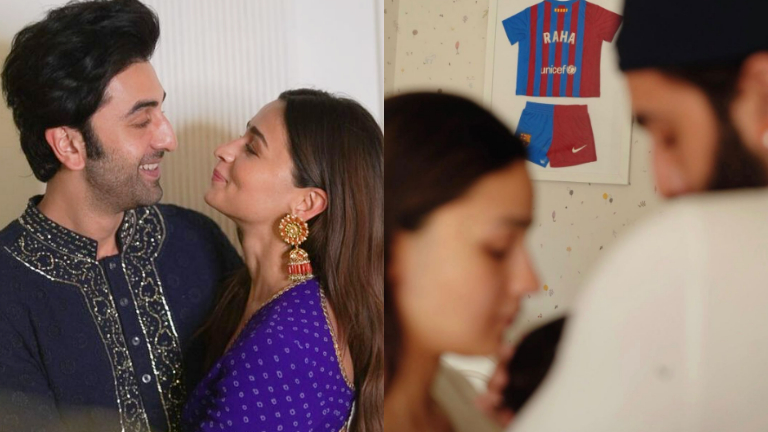 alia bhatt, ranbir kapoor, raha kapoor