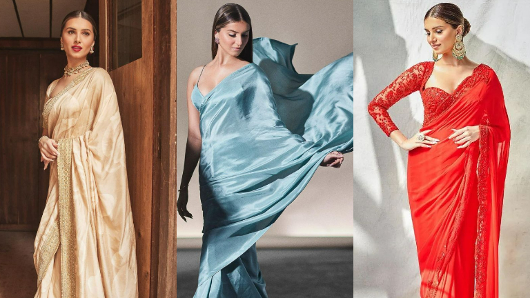 tara sutaria, tara sutaria birthday, tara sutaria in saree