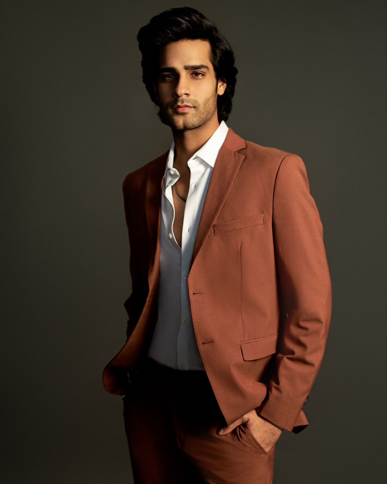 Aaman Devgan looks stylish