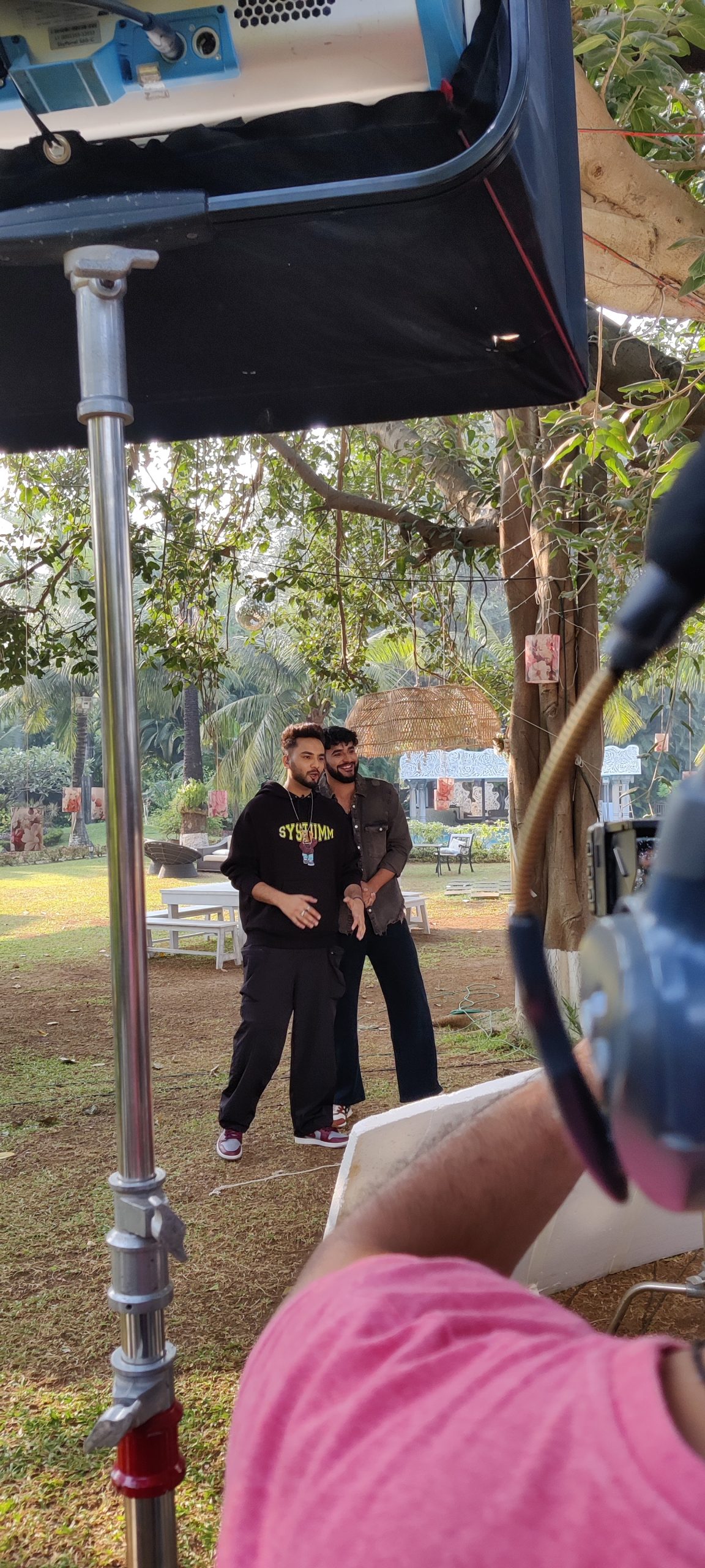 Abhishek Malhan and Elvish Yadav on Temptation Island India