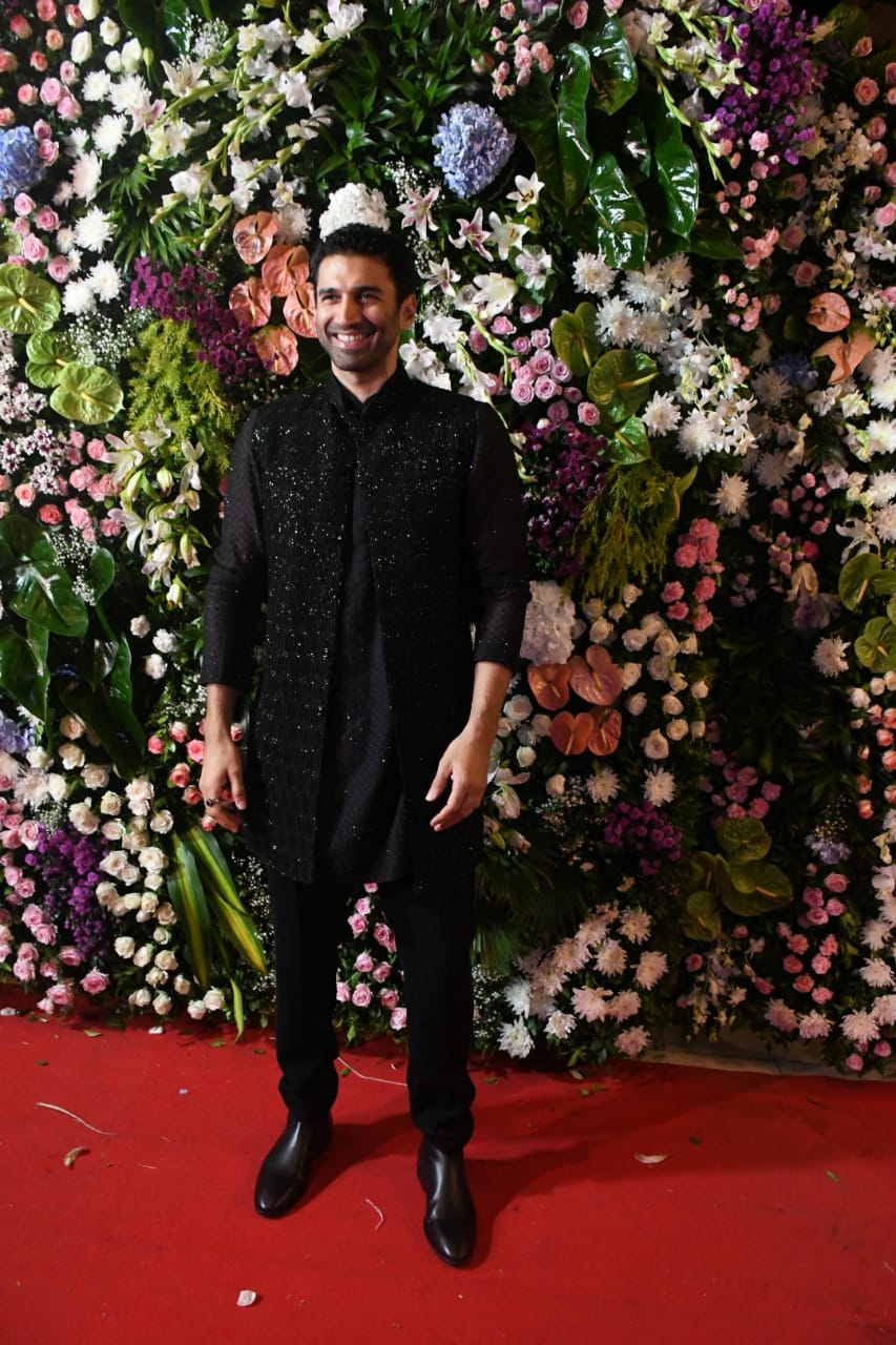 Aditya Roy Kapur at Ektaa Kapoor's Diwali party