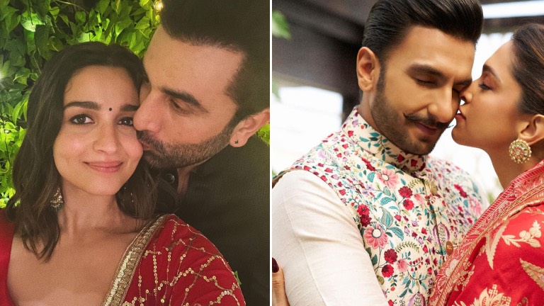 alia bhatt, ranbir kapoor, deepika padukone, ranveer singh, bollywood diwali celebration