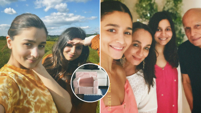 alia bhatt, shaheen bhatt, raha kapoor