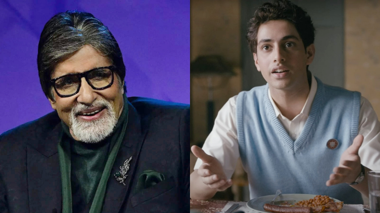amitabh bachchan, agastya nanda, the archies