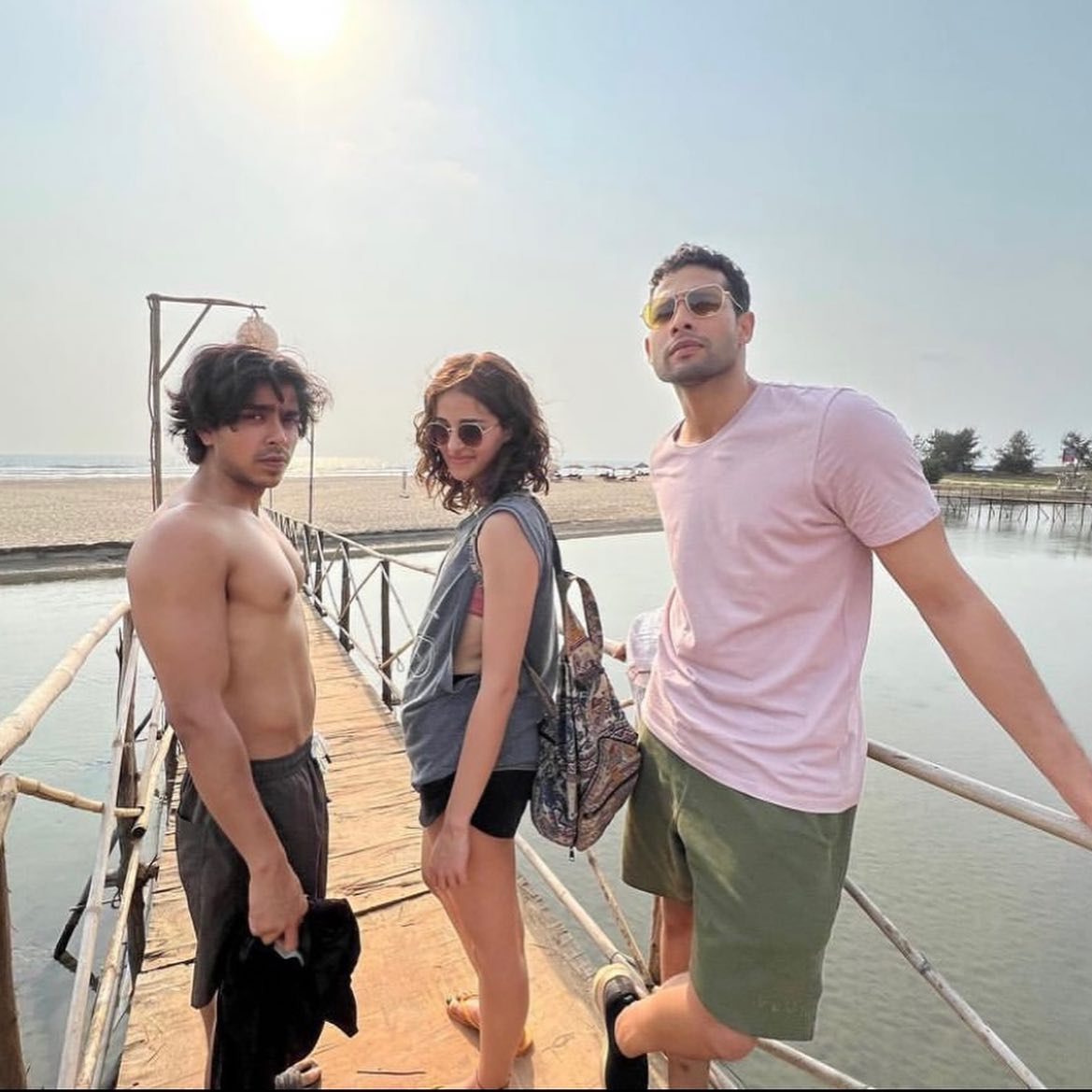 Ananya Panday, Siddhant Chaturvedi, Adarsh Gourav