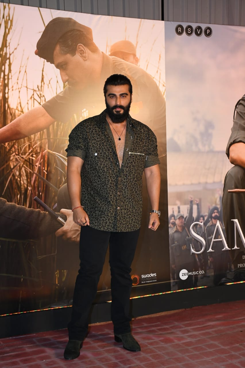 Arjun Kapoor at Sam Bahadur screening