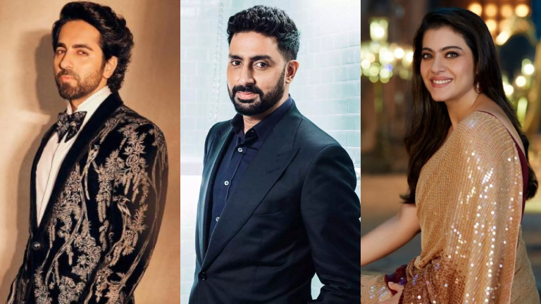 kajol, ayushmann khurrana, abhishek bachchan,