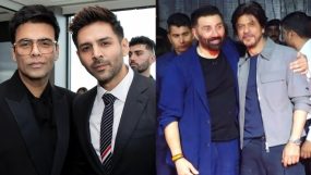 shah rukh khan, sunny deol, kartik aaryan, karan johar