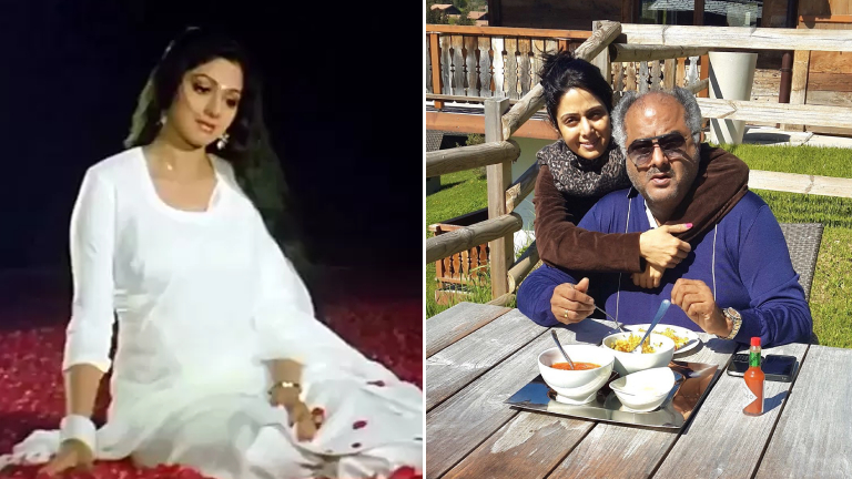 sridevi, boney kapoor, chandni, yash chopra