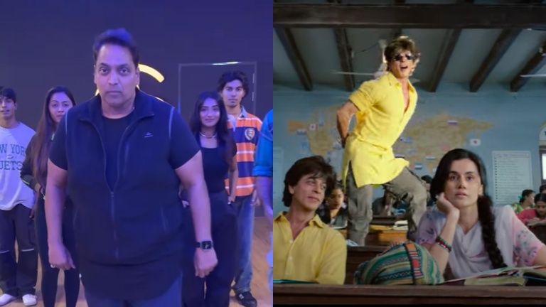 ganesh acharya, shah rukh khan, dunki song lutt putt gaya,