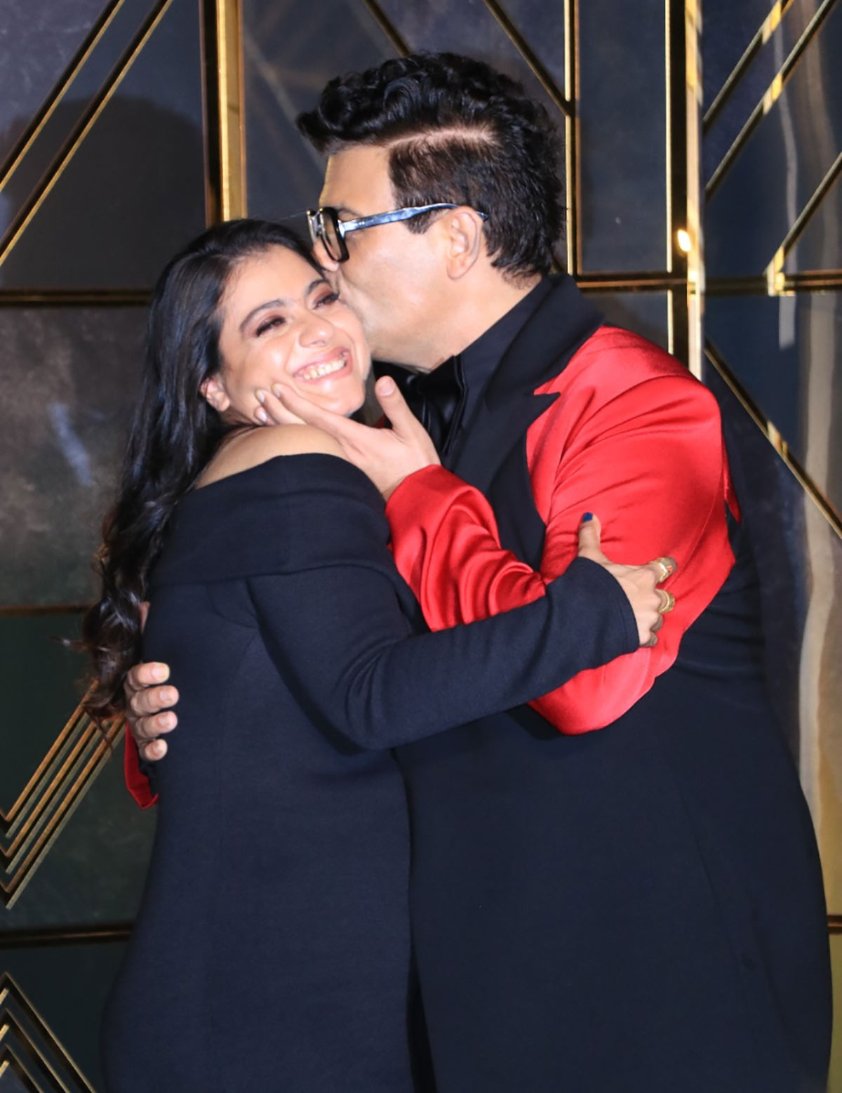 Kajol and Karan Johar