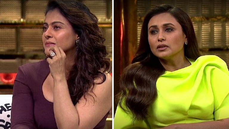 kajol and rani mukerji on koffee with karan 8,