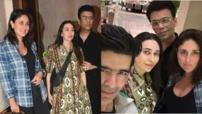 karan johar, kareena kapoor, manish malhotra, karisma kapoor,