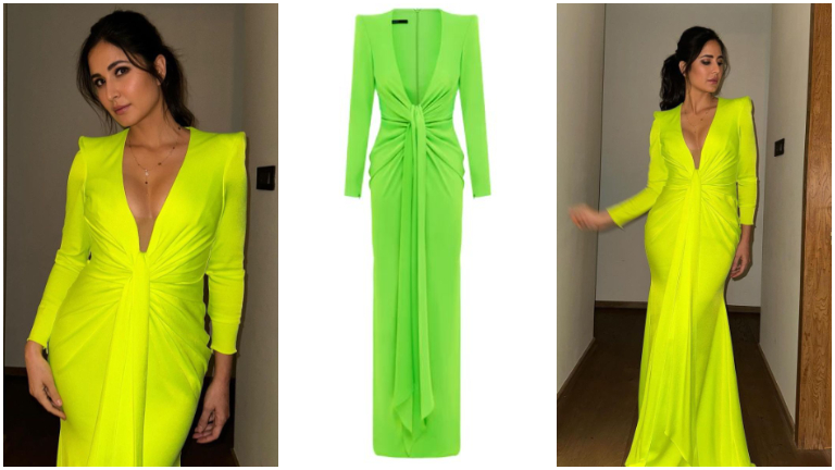 katrina kaif, katrina yellow dress price, shah rukh khan