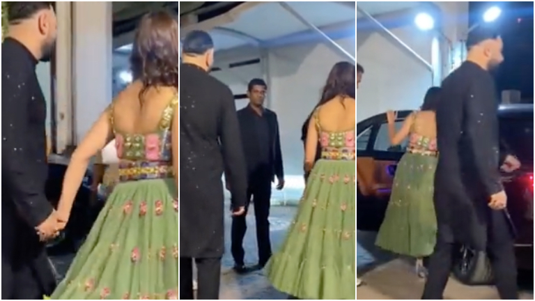 Mrunal Thakur and Badshah spotted together