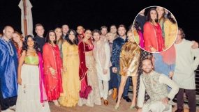 preity zinta at priyanka chopra diwali bash,