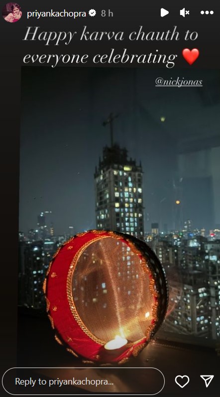 Priyanka Chopra celebrates Karwa Chauth