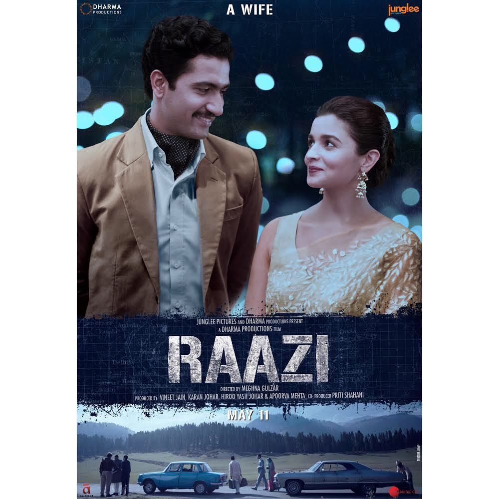 Raazi poster
