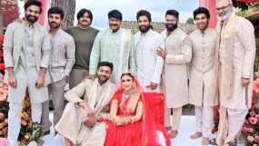 ram charan, allu arjun, chiranjeevi, pawan kalyan, varun tej and lavanya wedding