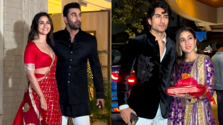 ranbir kapoor, alia bhatt, sara ali khan, kareena kapoor diwali party,