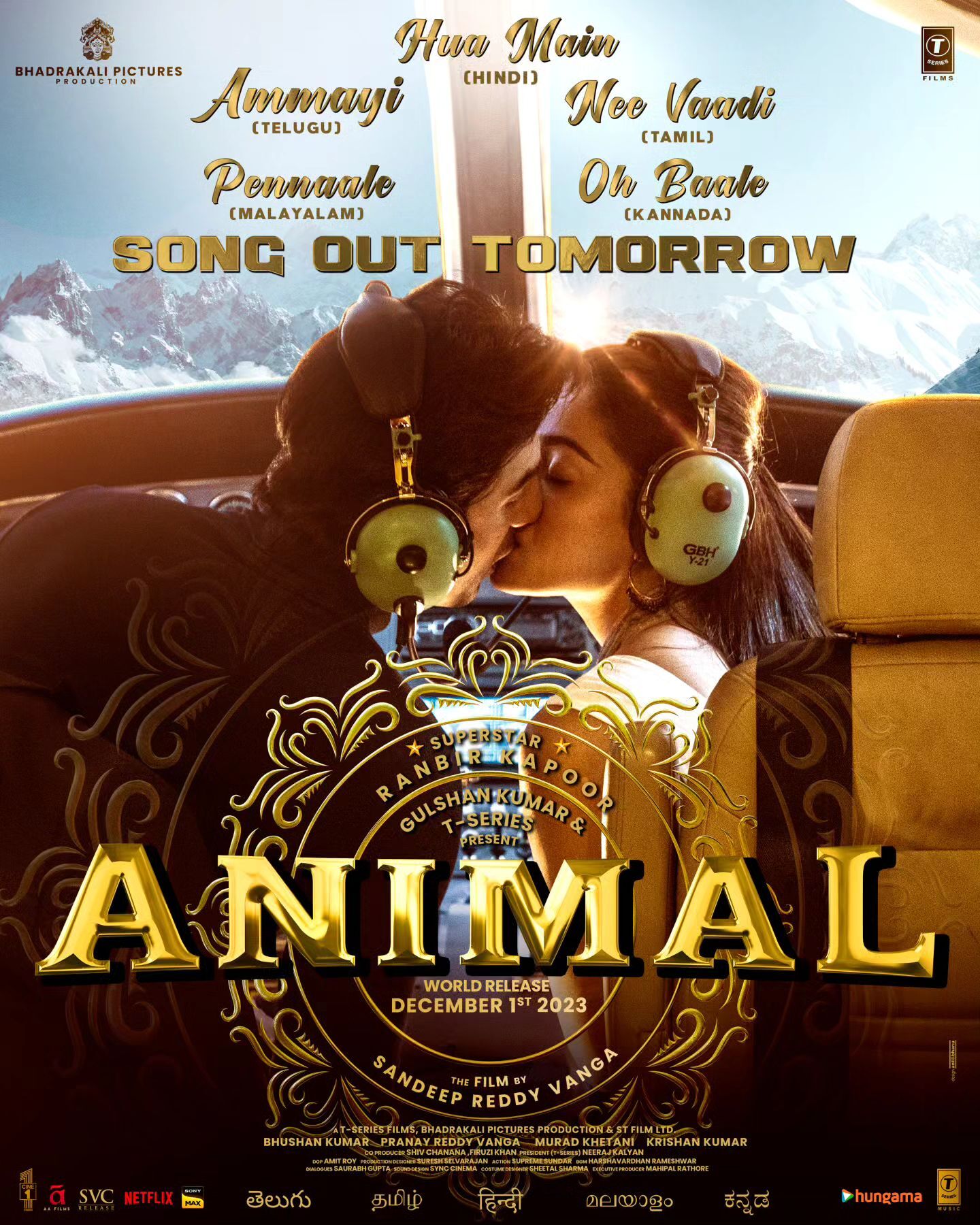 Ranbir Kapoor Rashmika Mandanna in Animal