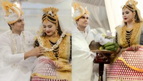 randeep hooda, lin laishram, randeep hooda and lin laishram wedding pics